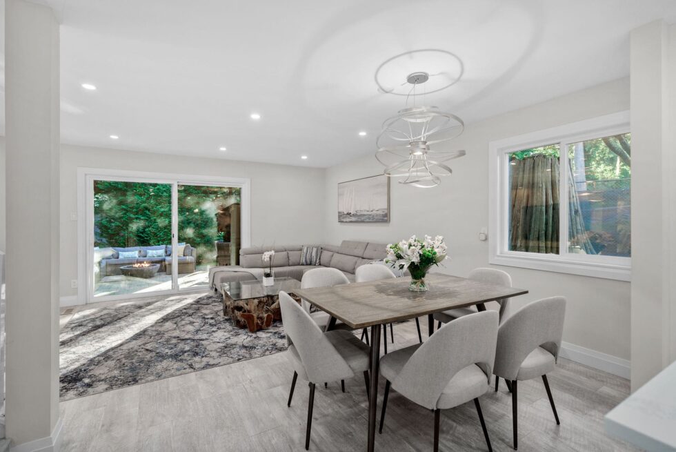 Home Renovation by Stylux, the premier Home Renovation Company in Vancouver, showcasing a modern, elegant living room