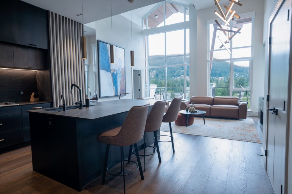 Modern kitchen renovation carried out by Stylux, a renowned Home Renovation Company in Vancouver