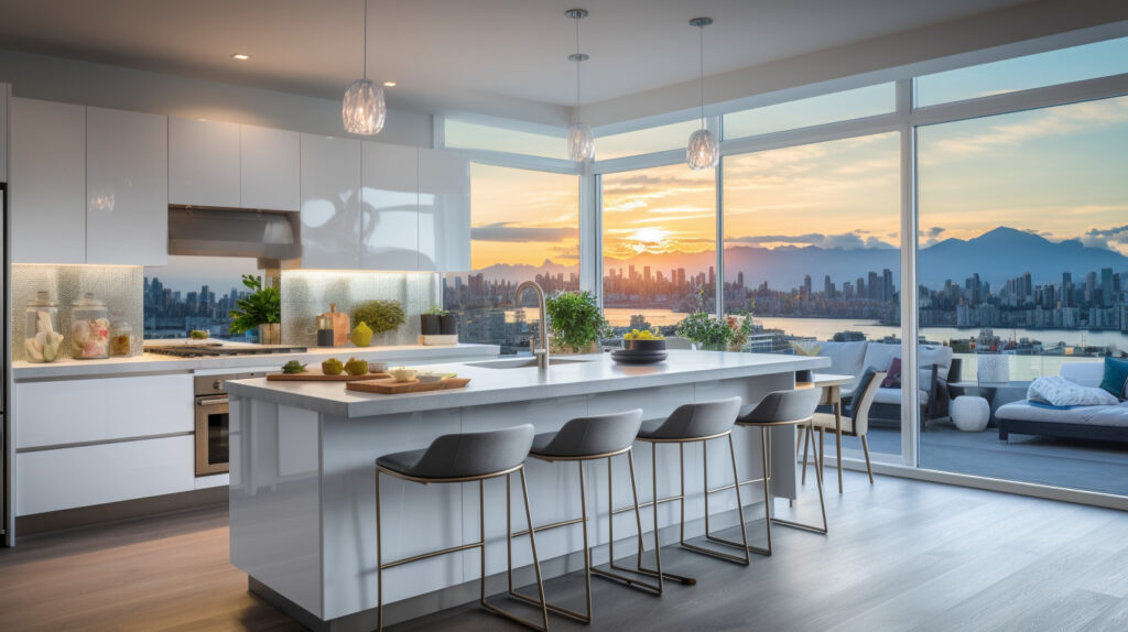 Modern kitchen design by top Vancouver renovation company